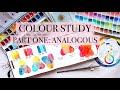 Colour Study: Analogous | Watercolour | PART 1/2
