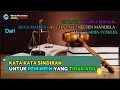 Untuk para pemimpin tonton dan dengarkan 