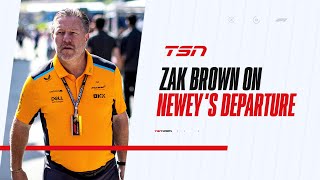 McLaren CEO Brown discusses Red Bull losing Newey