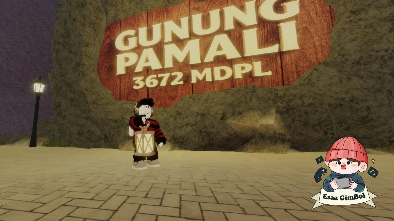 Masuk ke Desa Roblox harus ke puncak gunung dulu