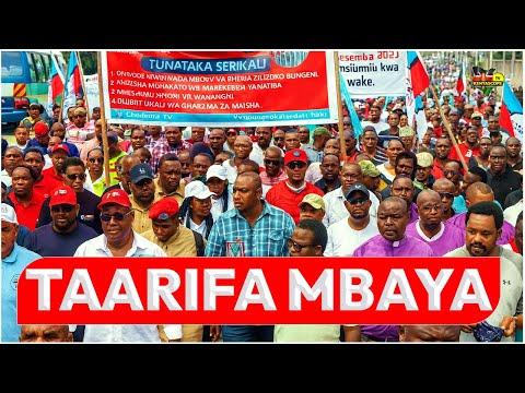 Taarifa Mbaya Na Dharura Kutoka CHADEMA Imetikisa Tanzania 