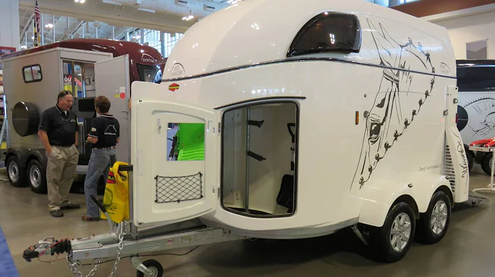 New horse trailer from Germany, Boeckmann introduc...