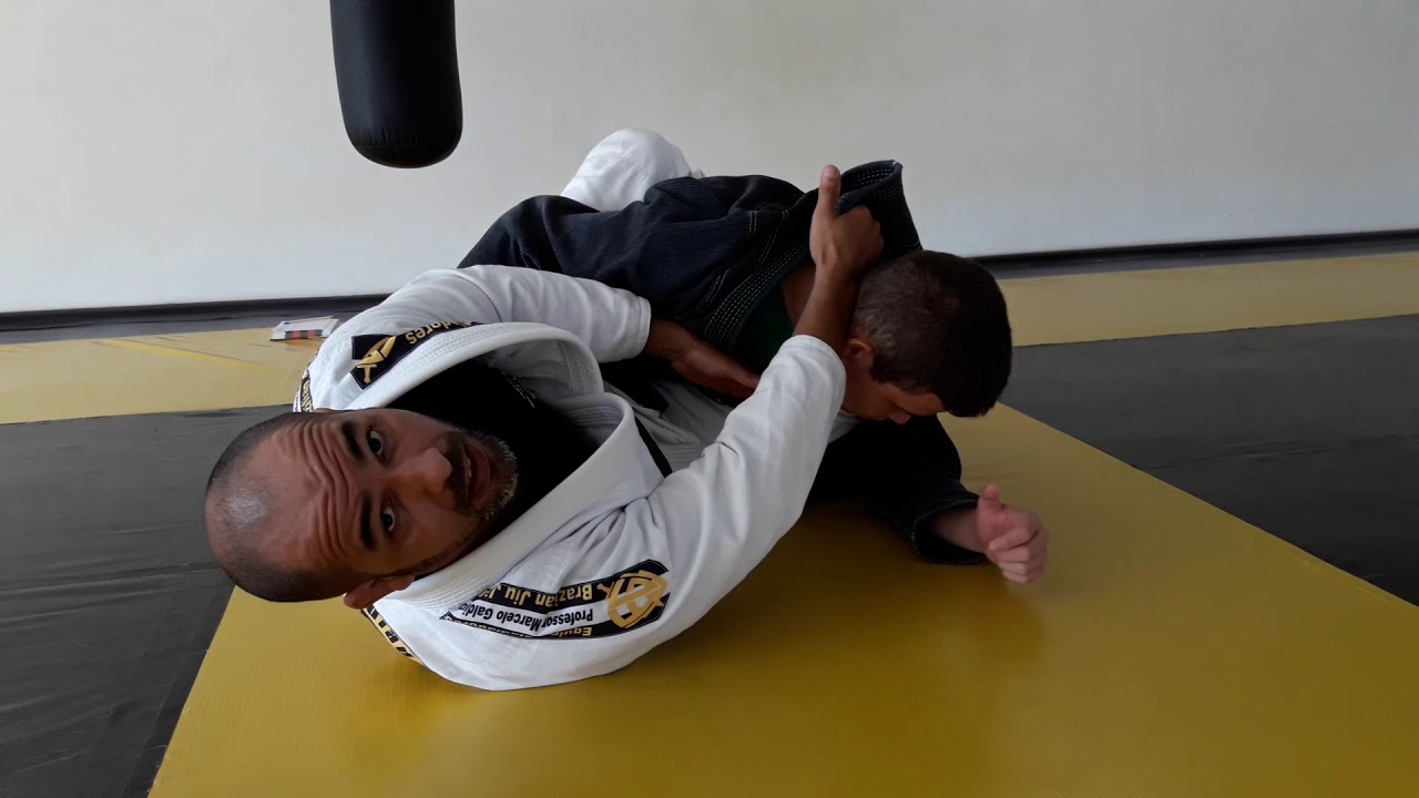 Ataque da Guarda Fechada Sequência de Estrangulamento