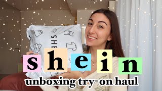 SHEIN UNBOXING TRY-ON HAUL | con codice sconto 💸|