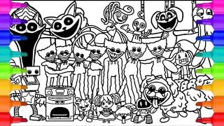 Poppy playtime chapter 3 New coloring page How to color all bosses and monsters from characters by Drawing 1,368 views 3 weeks ago 14 minutes, 30 seconds