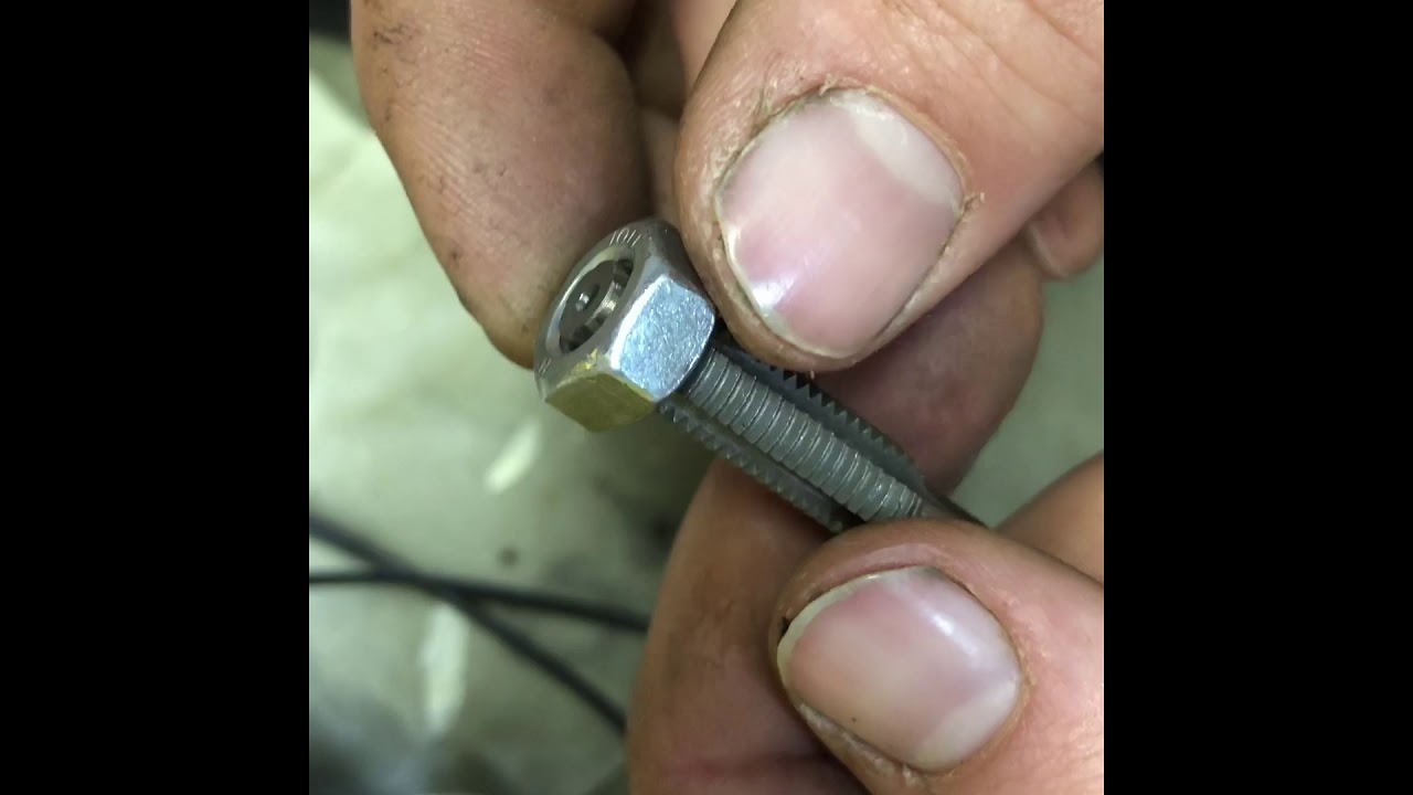 351w broken water pump bolt removal YouTube