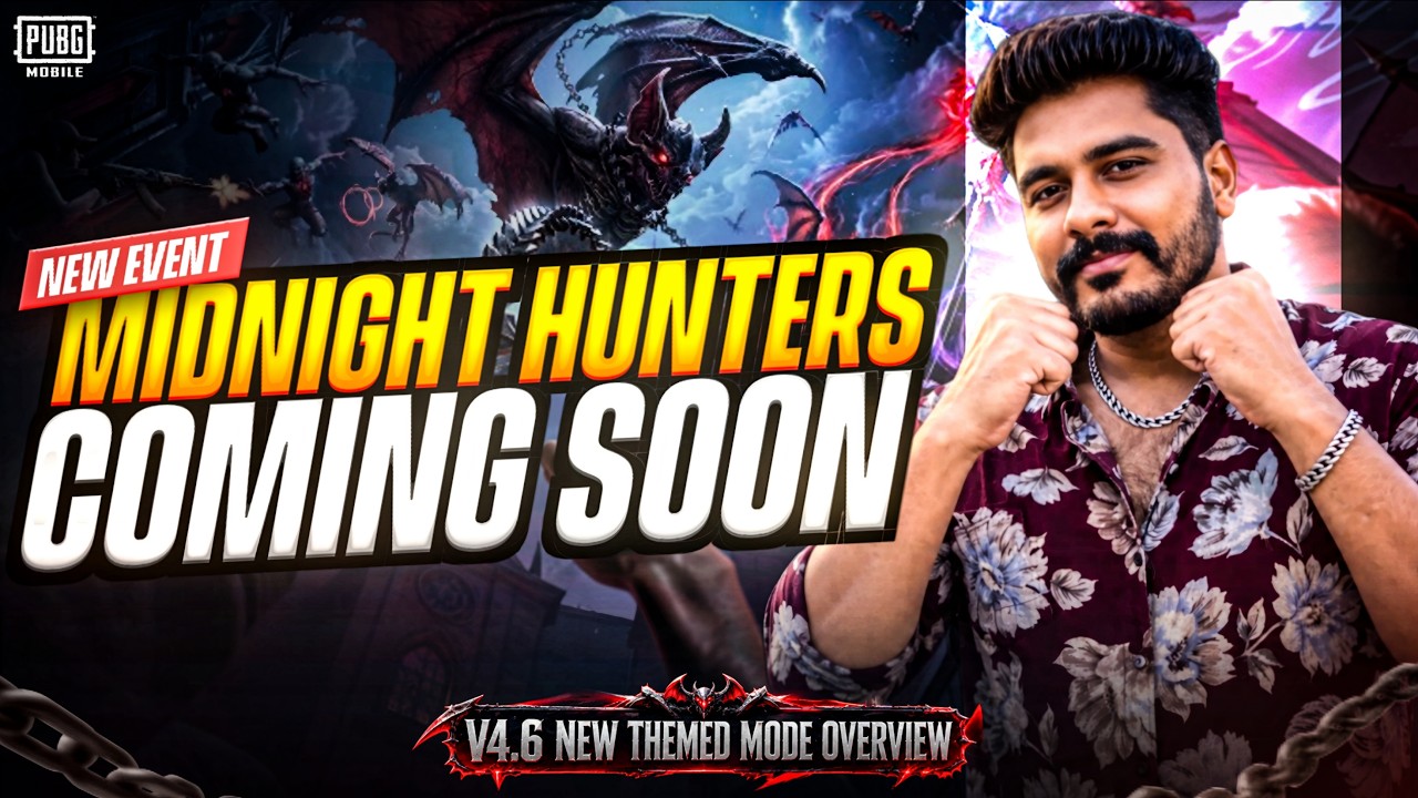 🔴 LIVE 🧛 Midnight Hunters NEW UPDATE 🔥 | PUBG MOBILE | Nesamani Gaming 🎮