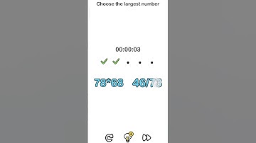 brain out level 185, choose the largest number, walkthrough solution, #shorts #viral #brainout