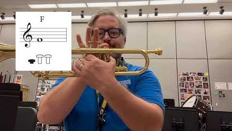Your first five notes - TRUMPET