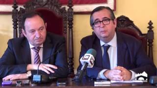 Nueva glorieta que se construirá en el acceso a la autopista en Calahorra