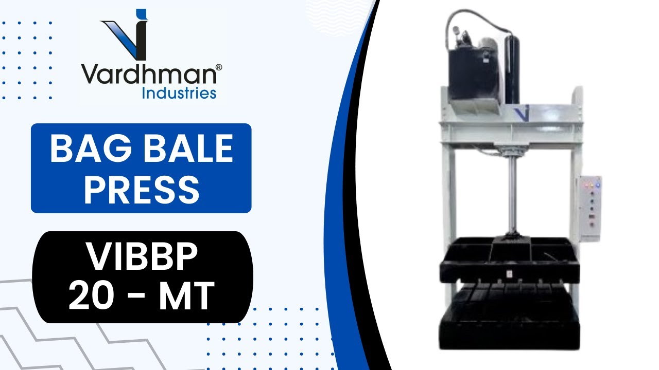 Woven Sack Bag Bale Press Machine /Baling Press Machine