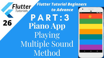 How to Play Multiple Sounds in Flutter Tutorial | Part 3 | #26 | in Hindi/Urdu