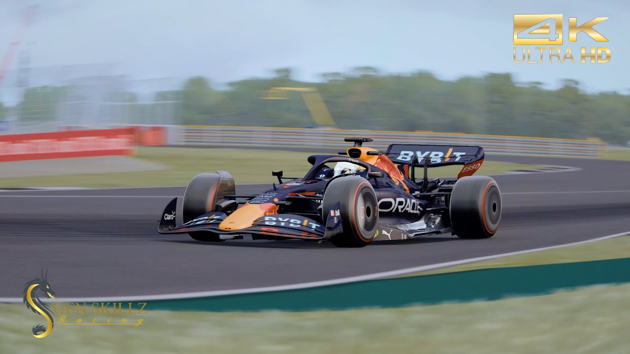 RB18 Silverstone Track Day 2022 ULTRA REALISTIC Virtual Max Verstappen 