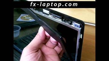 Disassembly Asus X55 - replacement, clean, take apart, keyboard, screen, battery