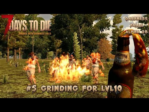 Molotovs: My New Favorite Weapon Of Choice! | 7 Days to Die | Darkness Falls Mod | Alpha 20 s3 ep5