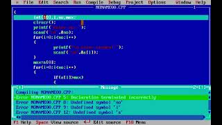 Famous BCA C Language Write a program that will input N integers in an array and find largestamong them. Wealth
