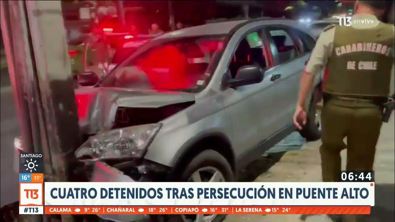 Uno tiene 13 años: detienen a sujetos tras encerrona a General en retiro de Carabineros