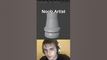 Noob vs Pro artist: loft models #blendertutorial #blender #blendercommunity #blender3d #b3d