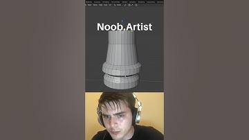 Noob vs Pro artist: loft models #blendertutorial #blender #blendercommunity #blender3d #b3d