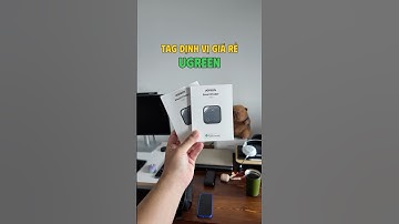 Tag định vị giá rẻ của Ugreen, dành cho mấy bạn hay quên đồ, lạc đồ.