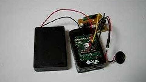 Sun SPOT Demo: Playing with a Sound Effects IC