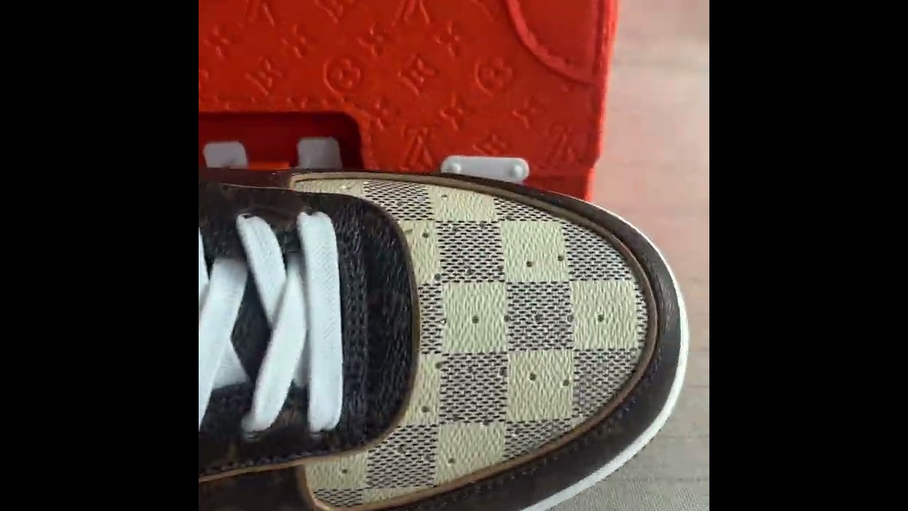 $250,000 Nike Air Force 1 Low Louis Vuitton Monogram Brown Damier Azur