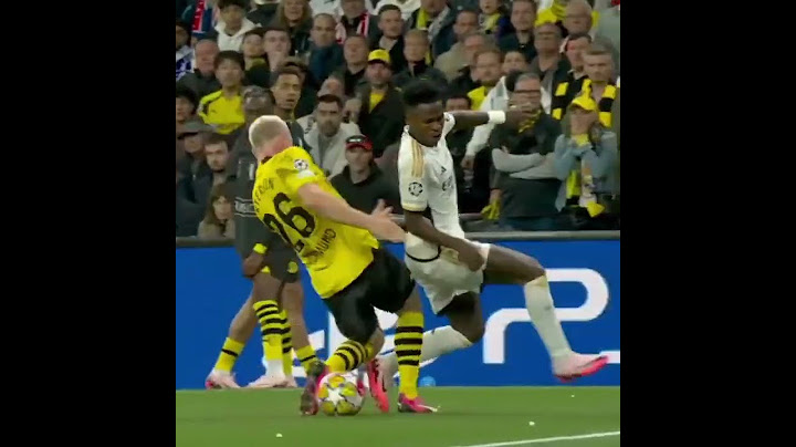 Vinicius Jnr Nutmeg vs Dortmund