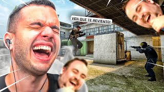 LE HACE BUNNY HOP Y LO MATA A CUCHILLO  *CSGO TROLL*