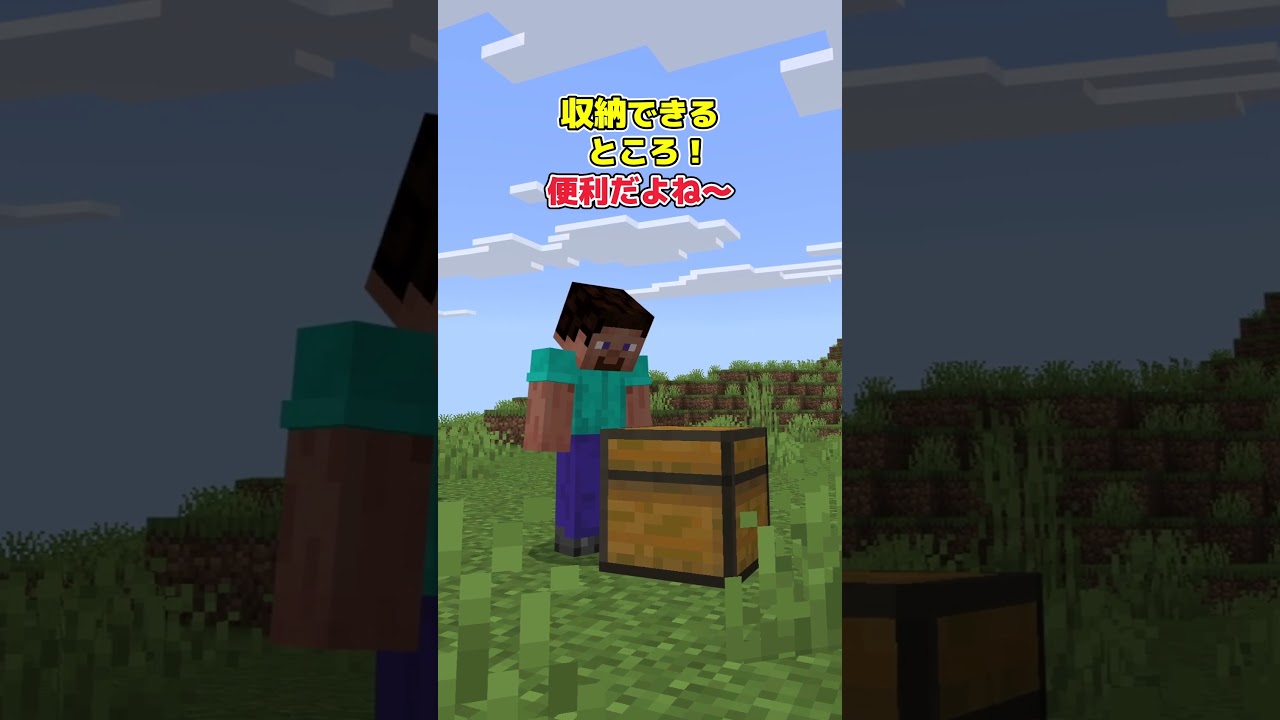 【アドオン紹介】チェストは便利すぎる【統合版マイクラ】