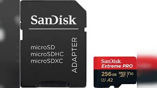 Rezension: SanDisk Extreme PRO microSDXC UHS-I Speicherkarte 256 GB + Adapter & RescuePRO Deluxe ...