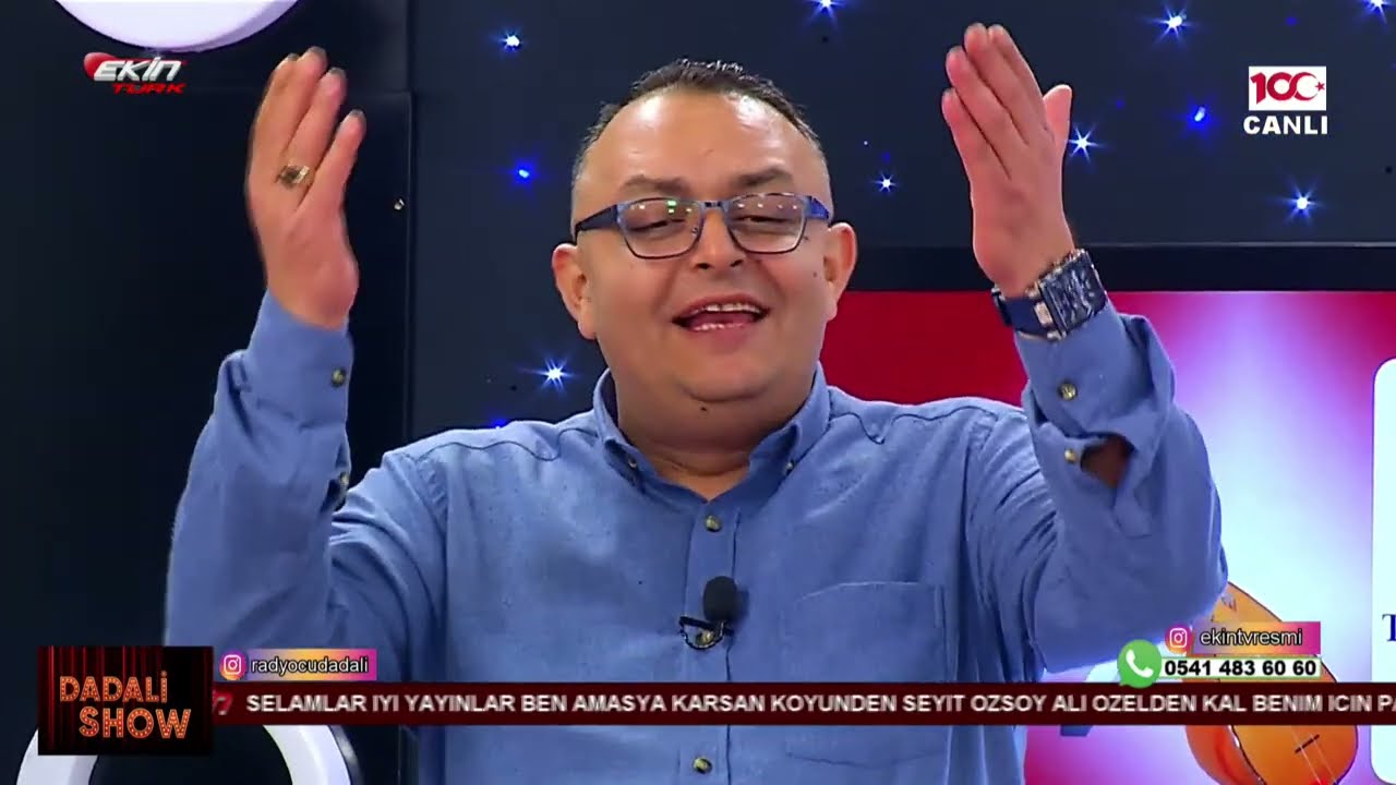 DADALİ'NİN HAZIRLAYIP SUNDUĞU '' DADALİ SHOW '' PROGRAMI EKİN TÜRK TV'DE SİZLERLE...
