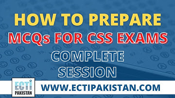 How to Prepare MCQs for CSS Exam| Preparation for Multiple Choice Questions