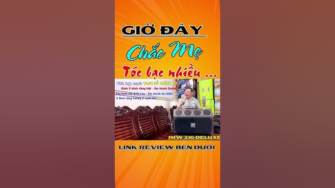Test loa xách tay hát hay 216 Deluxe JMW Chính hãng - YouTube
