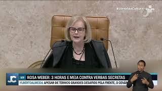 Rosa Weber Considera Orçamento Secreto Como Inconsucional