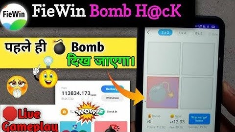 Fiewin h@ck ! Fiewin minesweeper bomb visible h@ck mod apk ! Fiewin minesweeper bomb show mod apk !