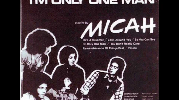 Micah- I'm Only One Man 1971 (Full Album).wmv