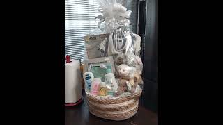 Baby shower gift basket. It's a Boy !