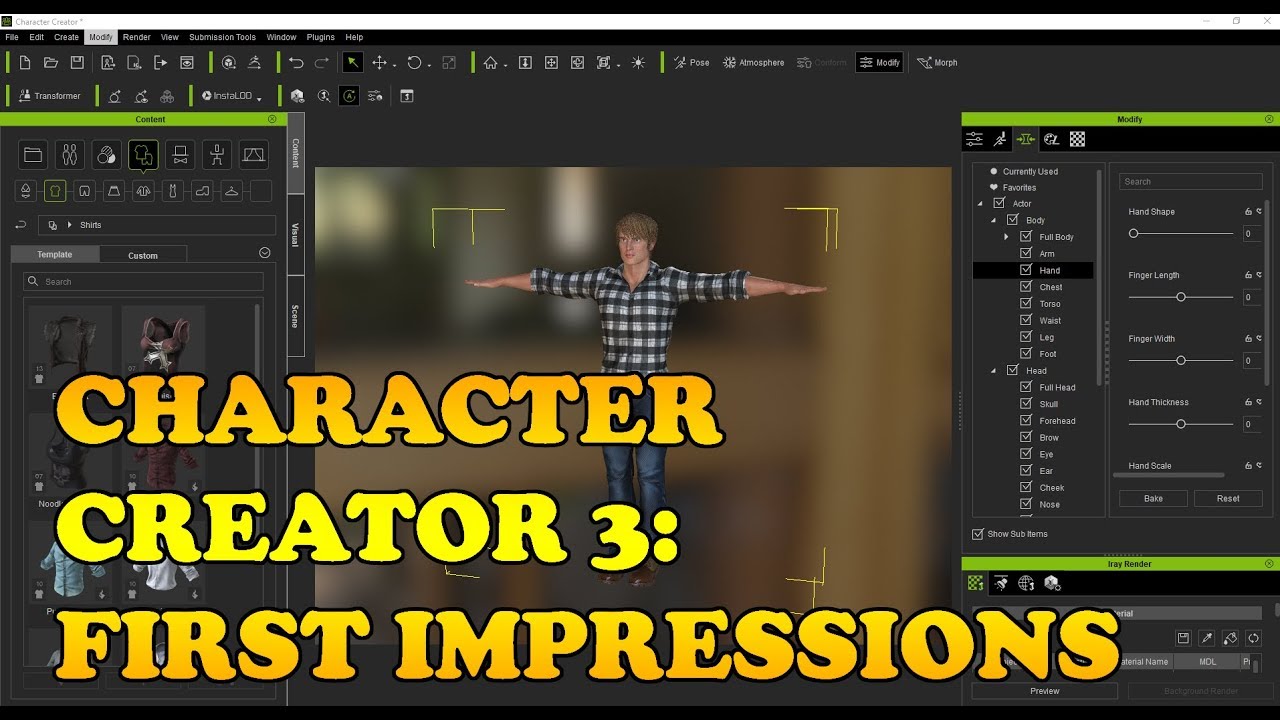 character creator 3.4