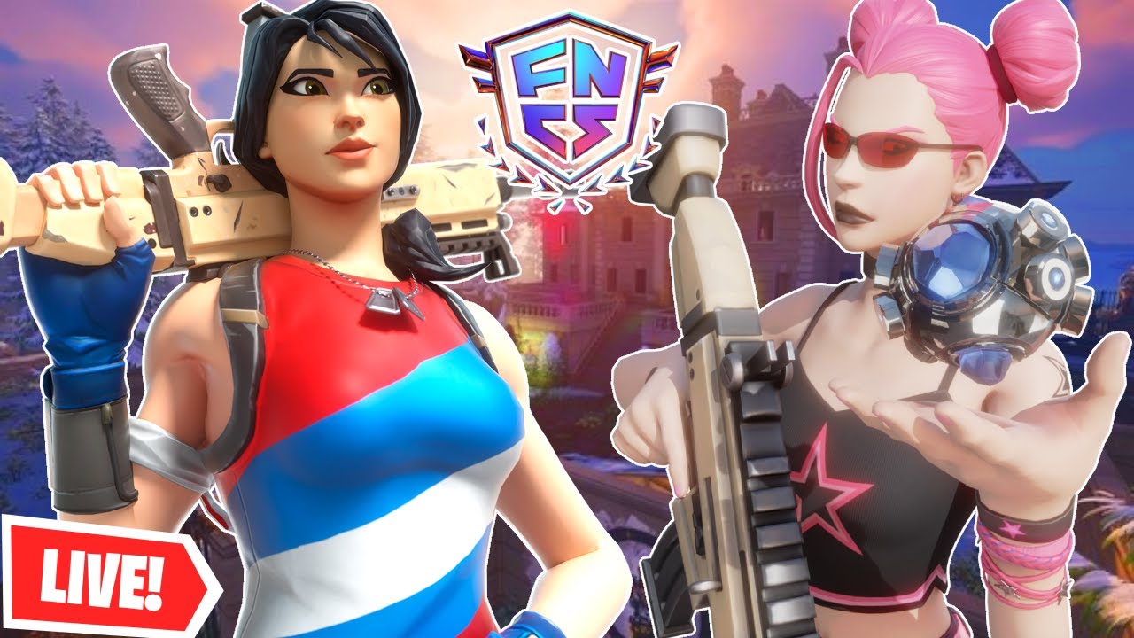 LIVE FORTNITE FNCS MAJOR 1 - YouTube