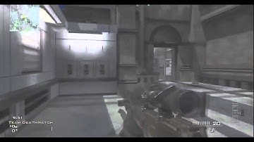 AMAZING MW3 COLLATERAL NOSCOPE OF THE TRAIN!!