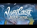 Episode 9 - Headlight Restoration Cleaning | West Coast Masters