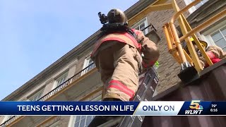 Western Hills students learn firefighting skills to prepare for emergencies
