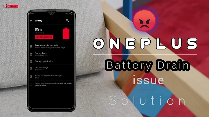 OnePlus Battery Drain after Update - Quick Fix?? 100% work🔥🔥