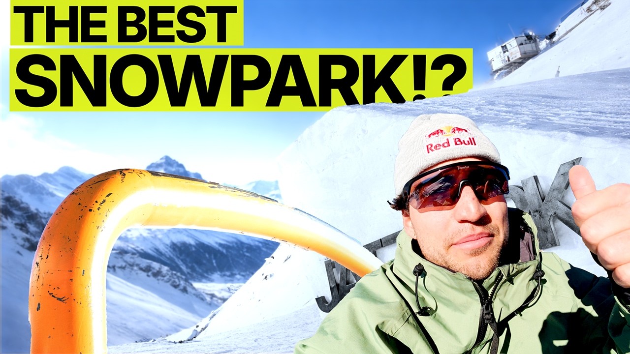 The BEST SNOWPARK in Switzerland🇨🇭🔥