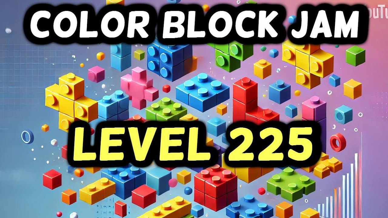 COLOR BLOCK JAM LEVEL 225 Guide How to Complete Walkthrough - YouTube