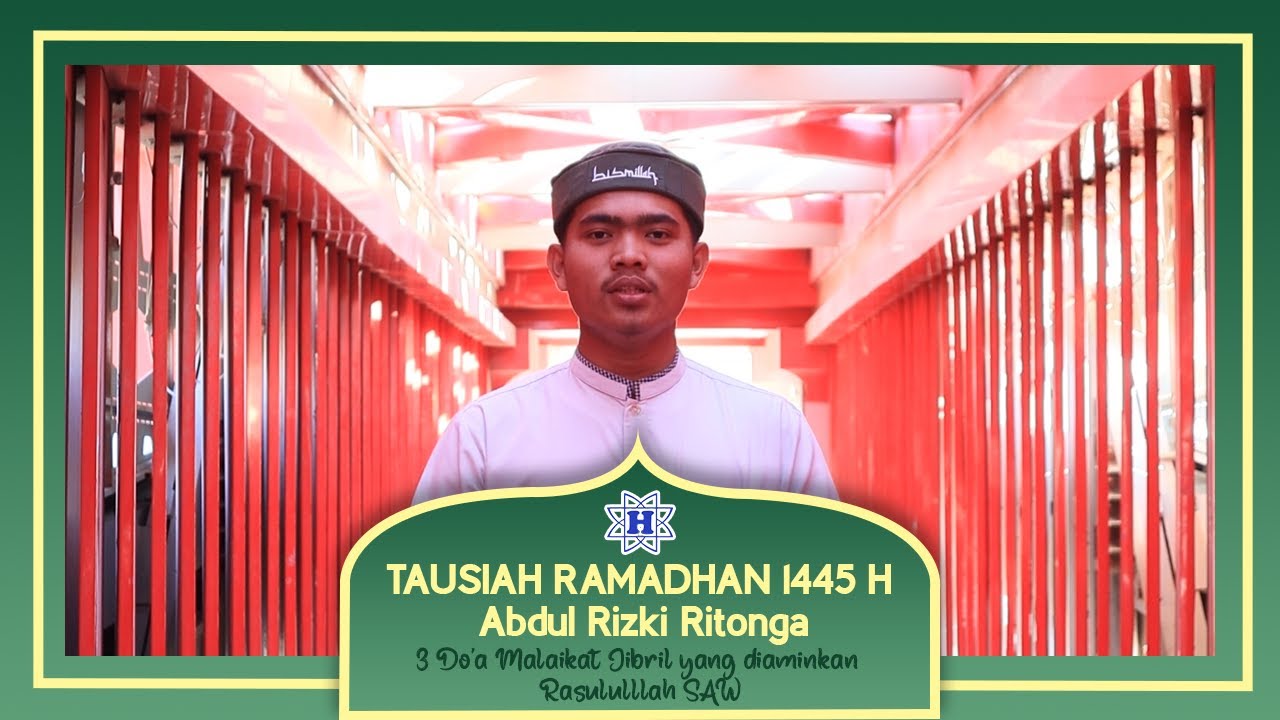 TAUSIAH RAMADHAN | ABDUL RIZKI RITONGA : 3 DO'A MALAKAT JIBRIL YANG ...
