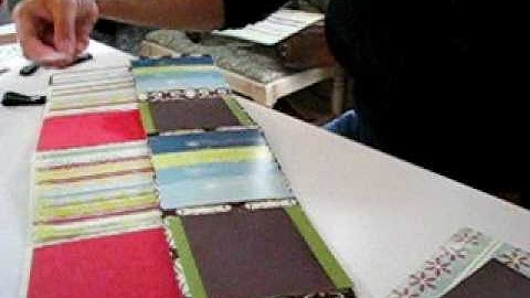 Creating a fun File Folder mini album