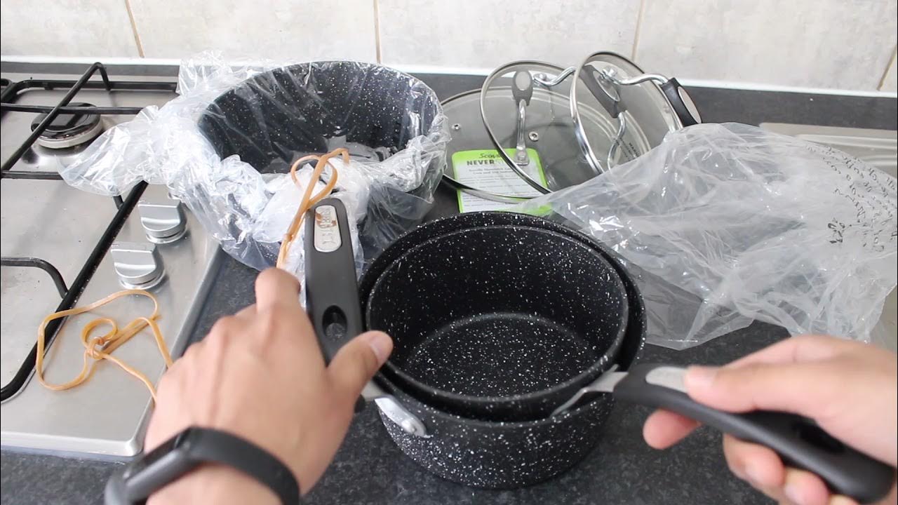 Scoville never stick pan unboxing, will review soon Asda nonstick
