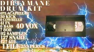 (FREE) DIRTYMANE DRUM KIT VOL.1 (FREE) DIRTYMANE DRUM KIT VOL.1