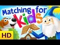 Matching  logic games for kids  developing logic skills for preschool  kids academy